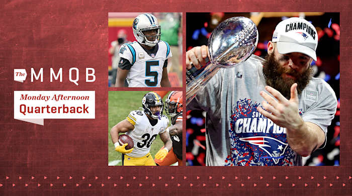 Quarterback Teddy Bridgewater, running back James Conner and recently retired wide receiver Julian Edelman